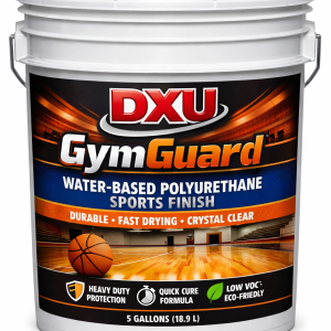 DXU GymGuard Water-Based Polyurethane Sports Finish